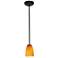 Sherry 4 1/2" Wide Oil-Rubbed Bronze LED Mini Pendant