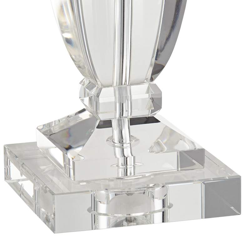 Image 6 Sherry Crystal Table Lamp with Gray Shade more views