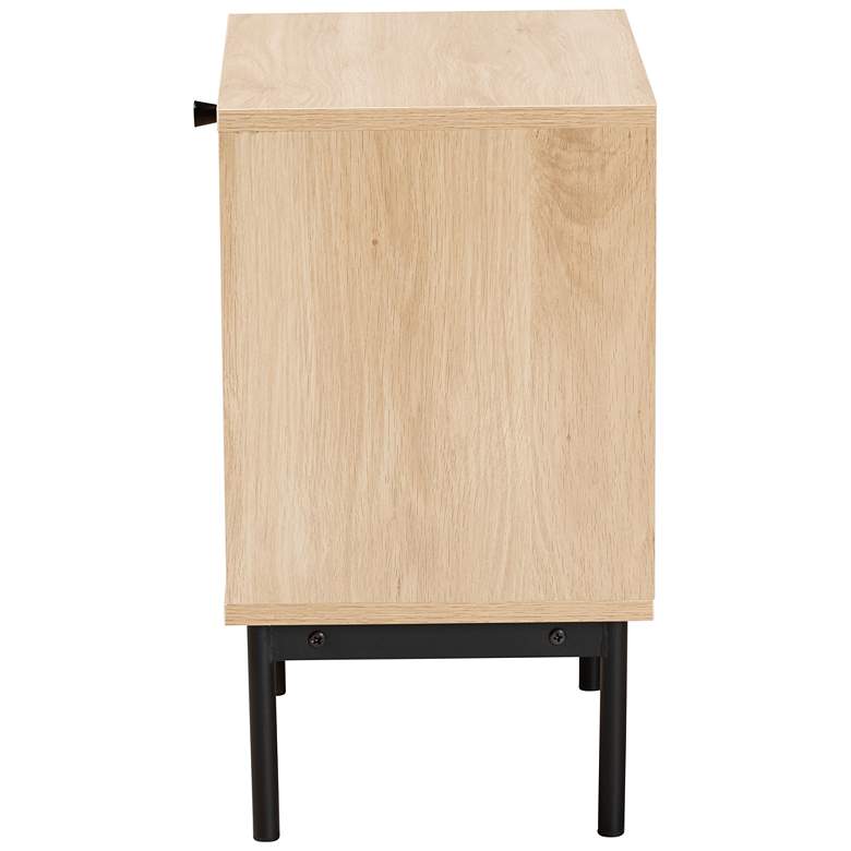 Image 6 Sherwin 15 3/4" Wide Light Brown 1-Drawer End Table more views