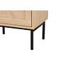 5_Sherwin 15 3/4" Wide Light Brown 2-Drawer End Table more views