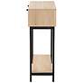 Sherwin 31 1/2" Wide Light Brown Wood 2-Drawer Console Table