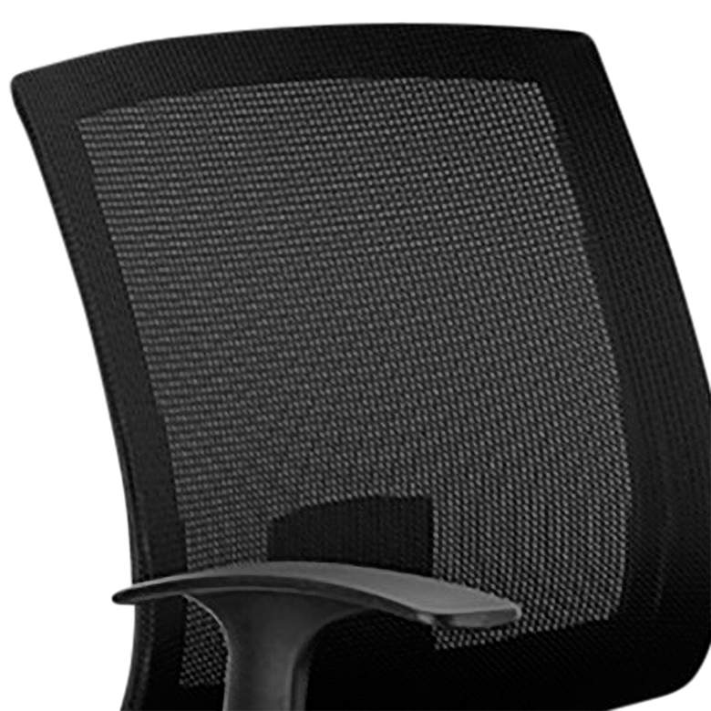Image 3 Shewsbury Black Fabric Adjustable Office Chairs Set of 2 more views