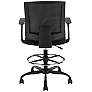 Shewsbury Black Fabric Adjustable Office Chairs Set of 2