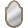 Shielded 46"H Glam Styled Wall Mirror
