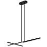 2_Shift 48 1/4" Wide Black LED Linear Pendant