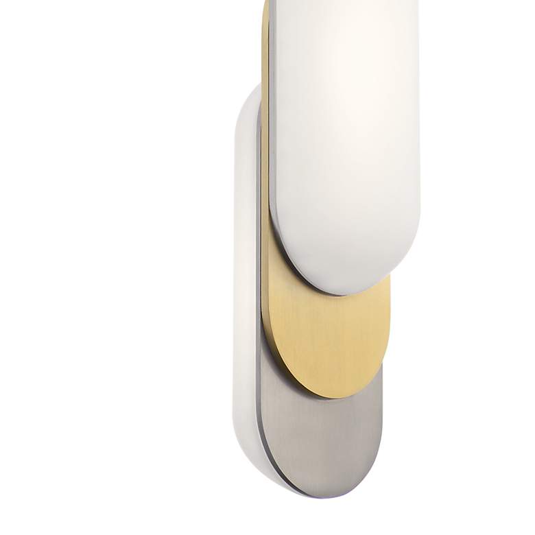 Image 5 Shima Champagne Gold Contemporary Pendant Light more views