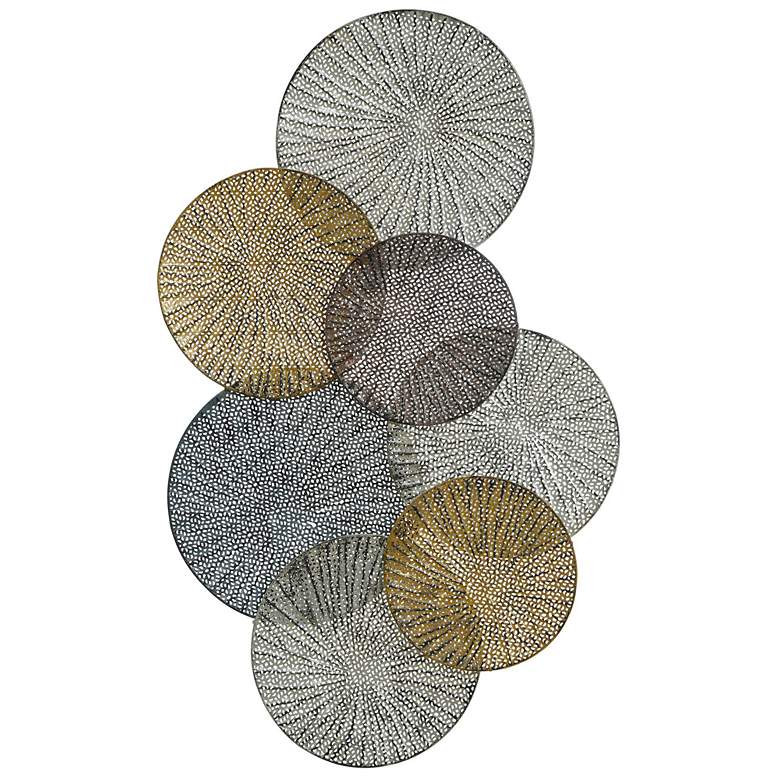 Image 1 Shimmer 34.7 inchH x 21.7 inchW Metallic Cut Out Design Wall Art