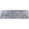 Shimmering Cascade 3D Polished Steel Abstract Metal Wall Art
