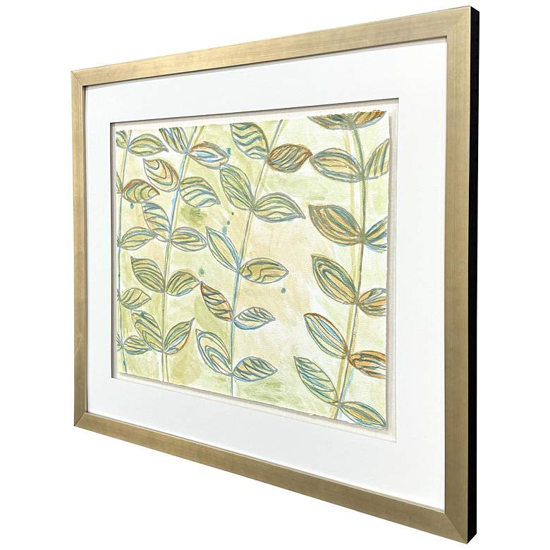 Image 2 Shimmering Garden I 37"W x 31"H Framed Art more views