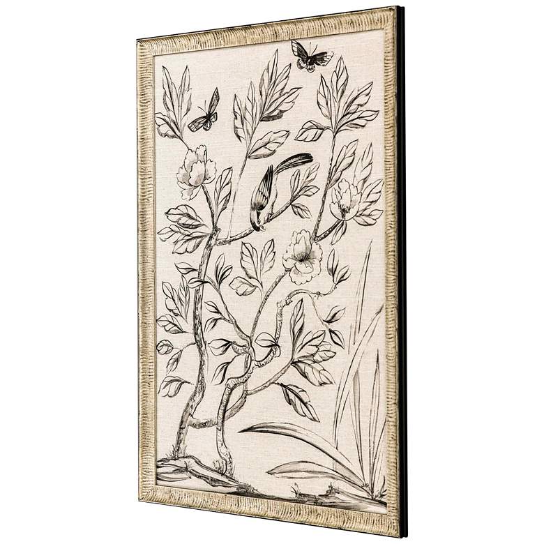 Image 4 Shimmering Garden II 39" High Framed Giclee Wall Art more views