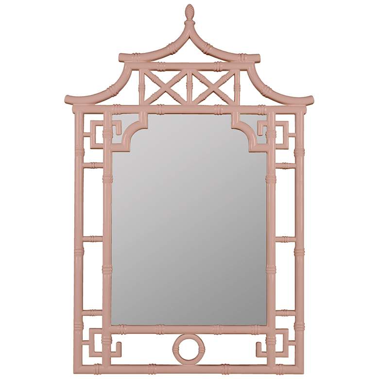 Image 1 Shing Bubblegum 28 1/4" x 42" Pagoda Wall Mirror