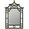 Shing Dark Forest 28" x 42" Pagoda Wall Mirror