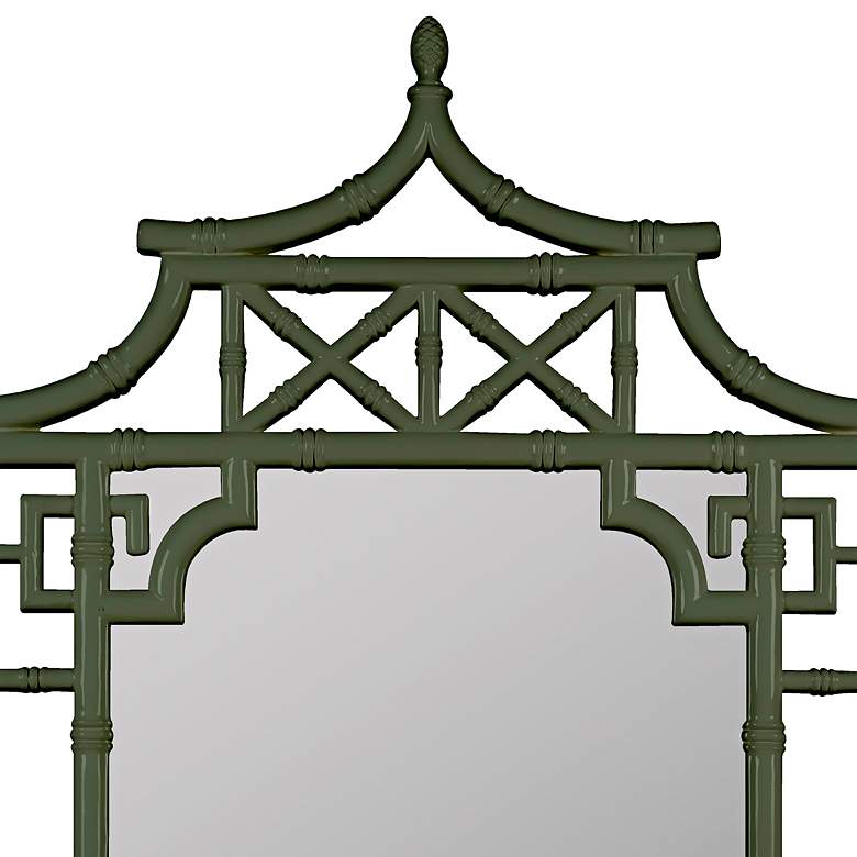 Image 2 Shing Dark Forest 28" x 42" Pagoda Wall Mirror more views