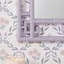4_Shing French Lilac 28" x 42" Pagoda Wall Mirror more views