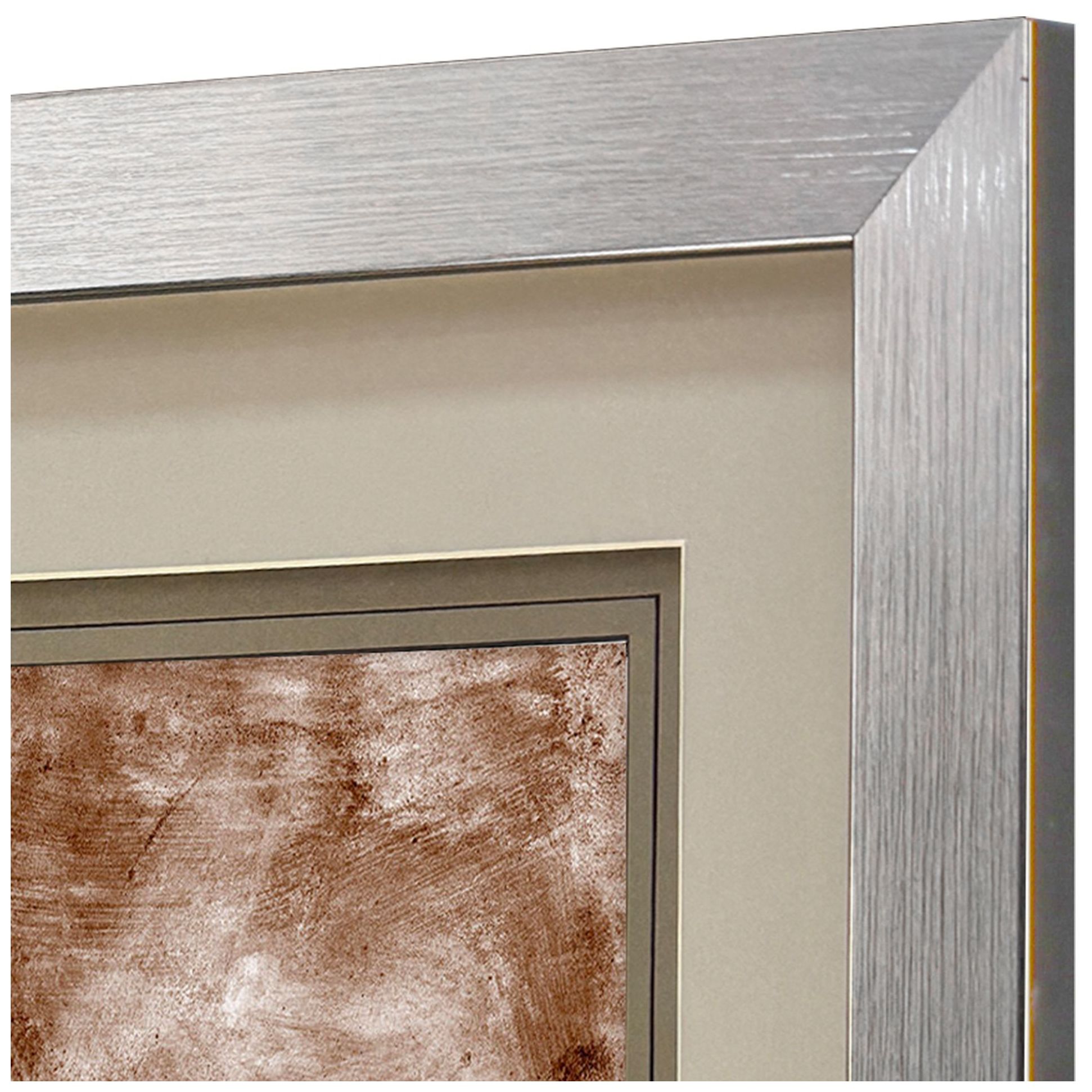 Image 3 Shining Taupe 26"W x 20"H Framed Art Set of 2 more views