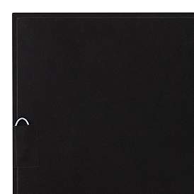 Image4 of Shiny Silver Gold Dot 31 1/2" High Framed Wall Art more views