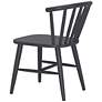 6_Shio Dining Chair Black more views