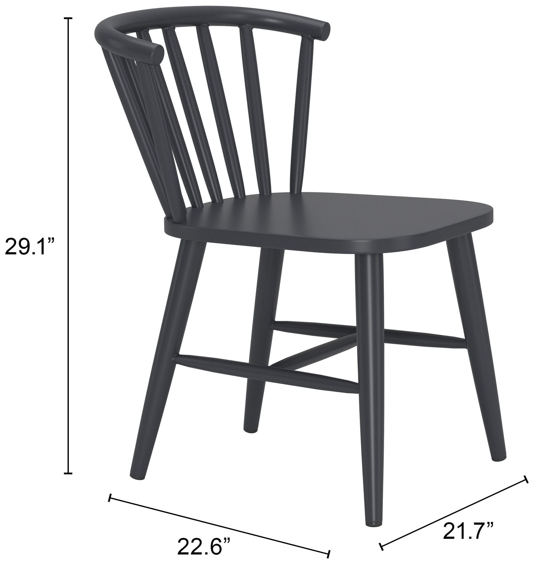 Image 7 Shio Dining Chair Black more views