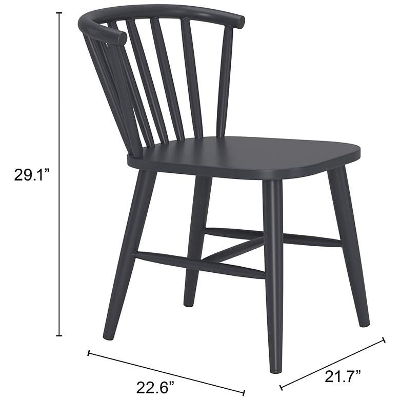Image 7 Shio Dining Chair Black more views