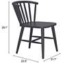 7_Shio Dining Chair Black more views