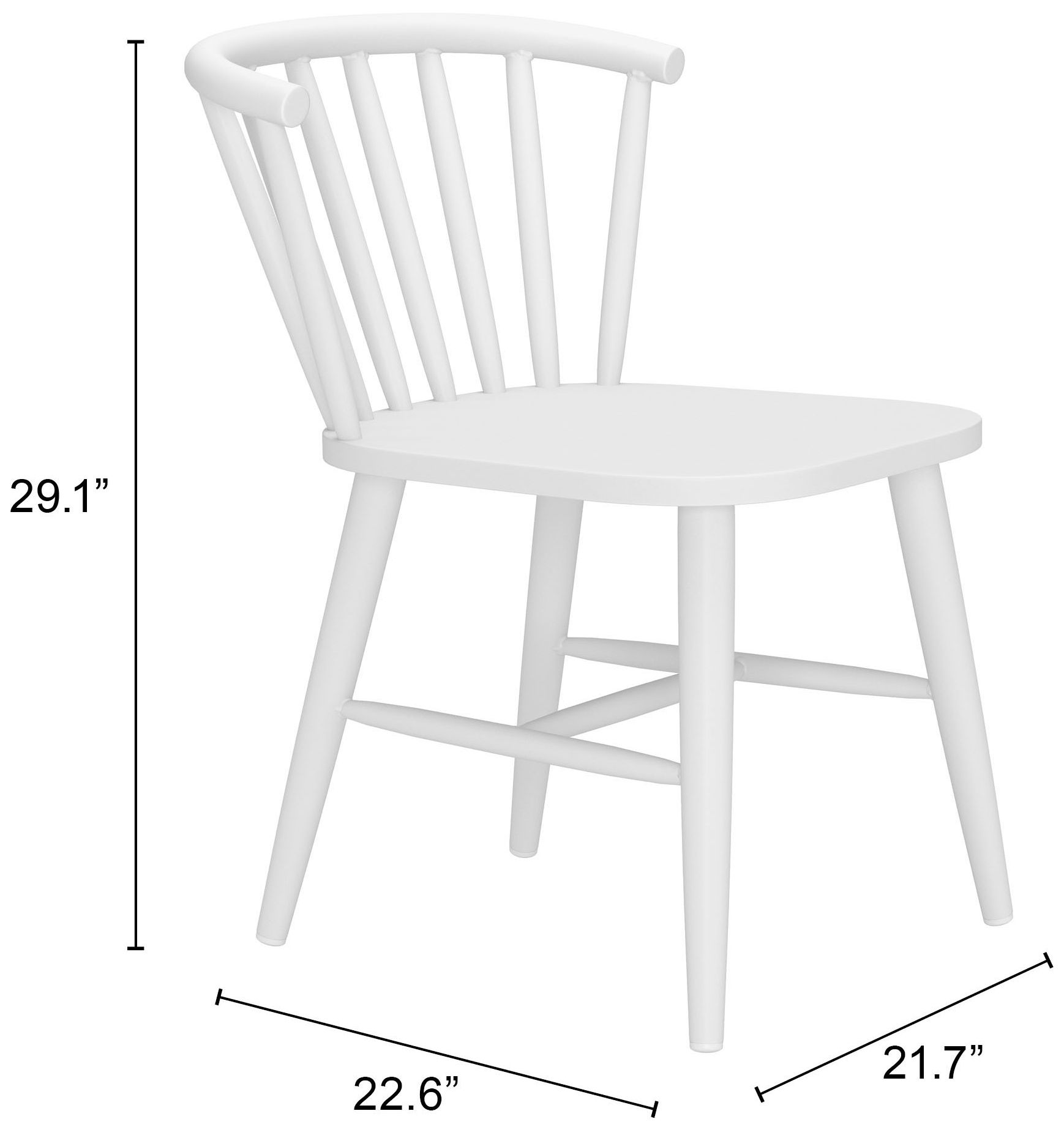 Image 7 Shio Dining Chair White more views
