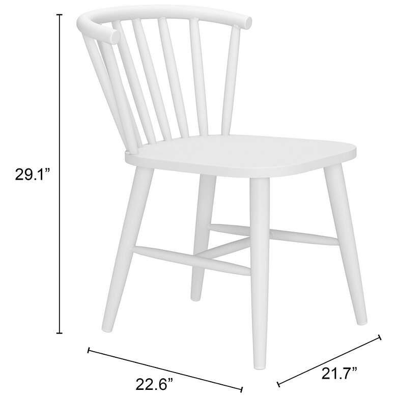 Image 7 Shio Dining Chair White more views