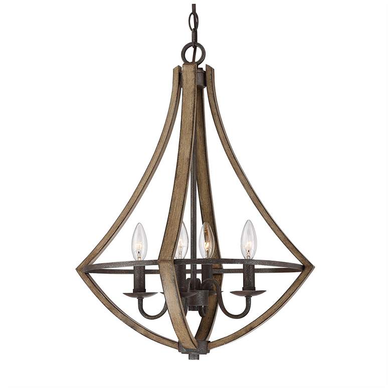 Image 1 Shire 18 Inch 4 Light Mini Chandelier