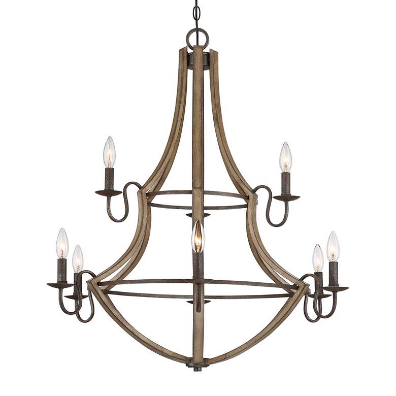 Image 3 Shire 32 Inch 9 Light Chandelier more views