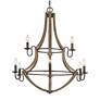3_Shire 32 Inch 9 Light Chandelier more views