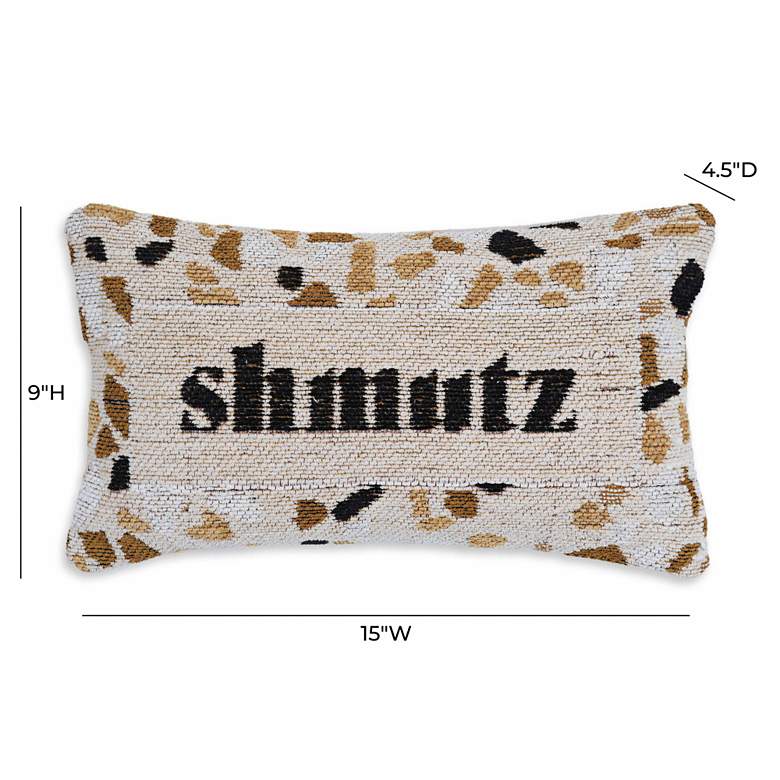 Image 4 Shmutz Jacquard Cotton 15"x 9" Rectangle Pillow more views