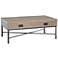 Shoal Creek 48" Wide Gray Ash Cocktail Table with Lift Top