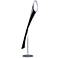 Shofar Abstract Black Adjustable Table Lamp