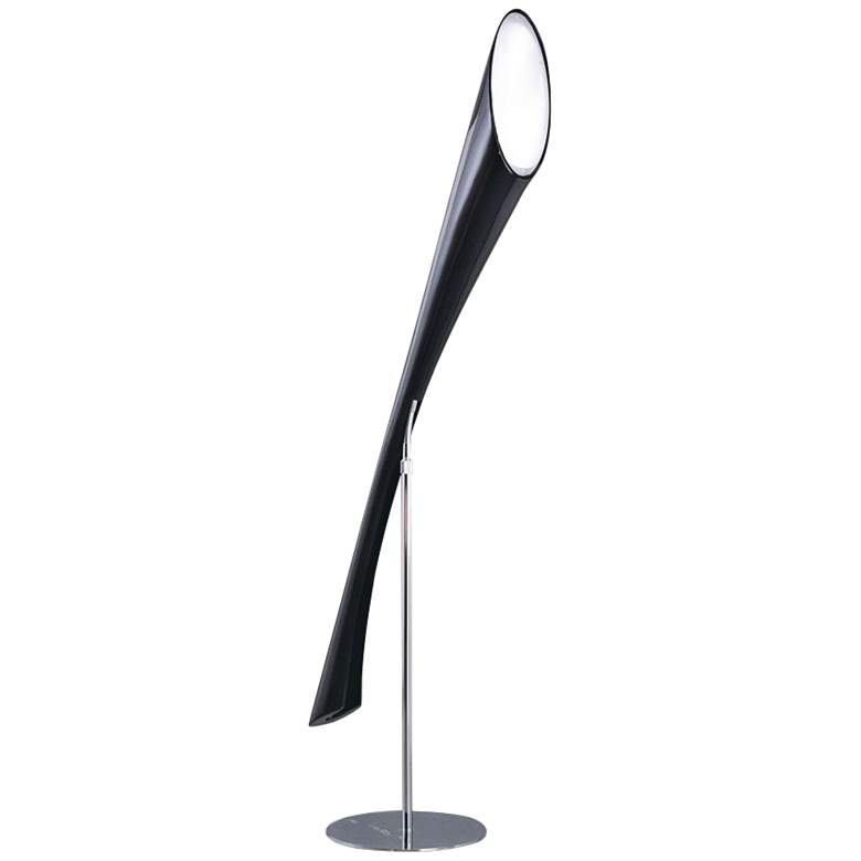 Image 1 Shofar Abstract Black Adjustable Table Lamp