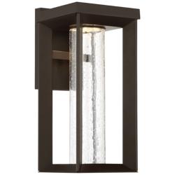 Shore Pointe 16&quot; High Oil Rubbed Bronze LED Outdoor Wall Light