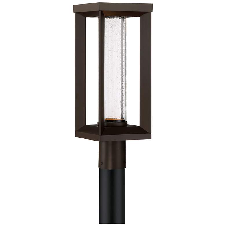 Image 1 Shore Pointe 19 1/4" High Bronze LED Outdoor Post Light