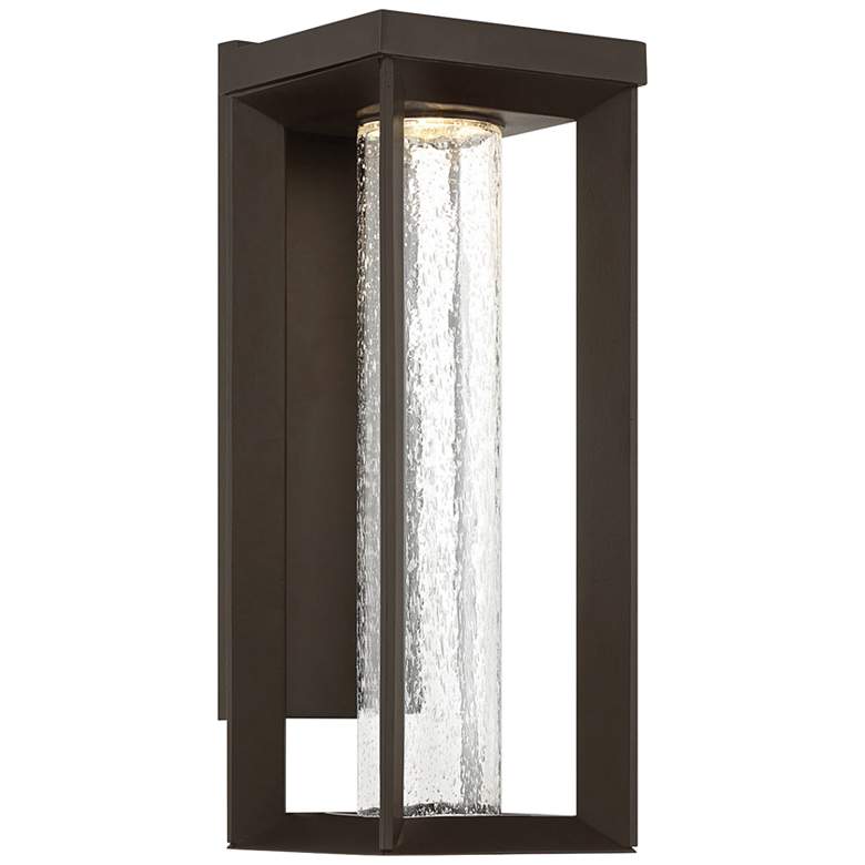 Image 1 Shore Pointe 19 inch High Oil Rubbed Bronze LED Outdoor Wall Light