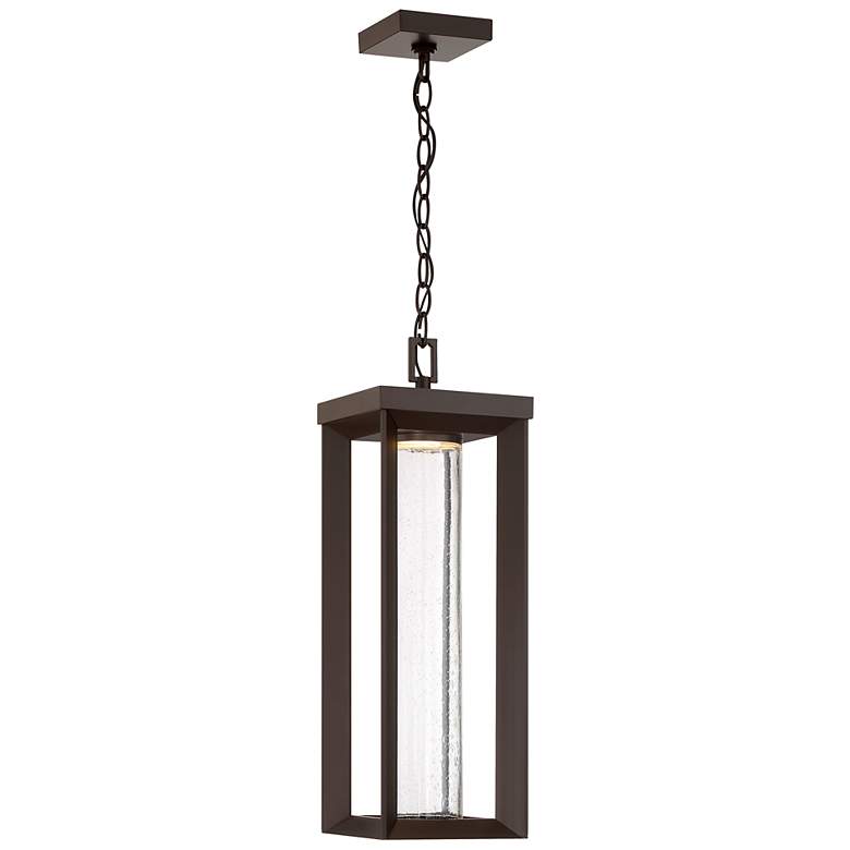 Image 1 Shore Pointe 20 3/4"H Bronze LED Outdoor Hanging Light