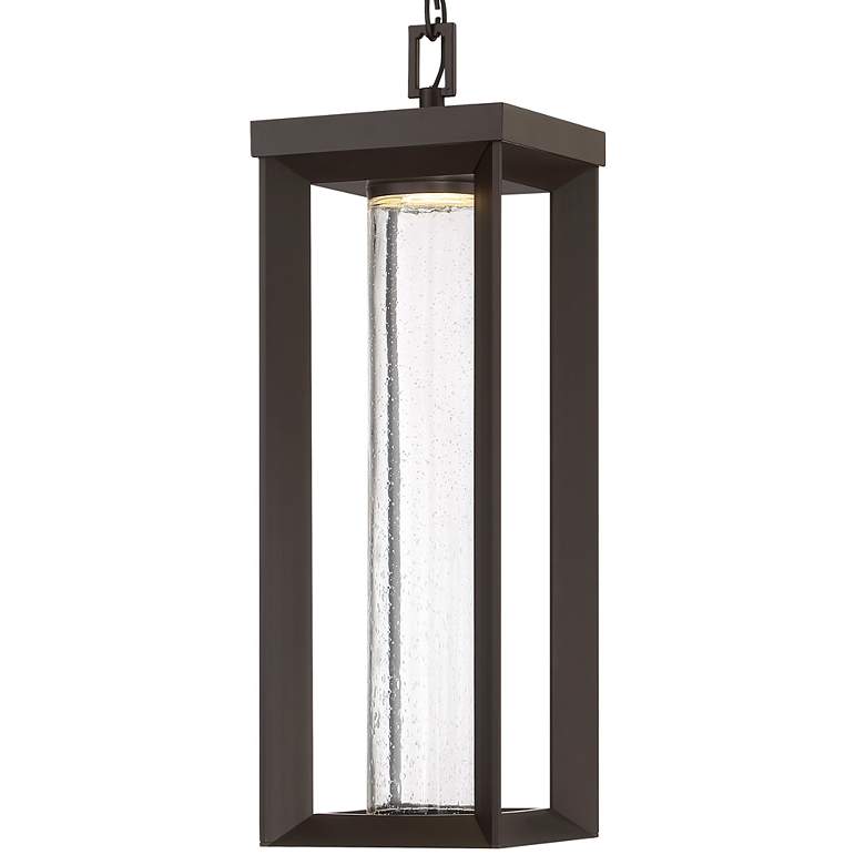 Image 2 Shore Pointe 20 3/4"H Bronze LED Outdoor Hanging Light more views