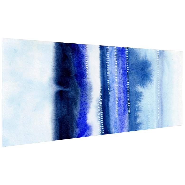 Image 5 Shorebreak Abstract 63"H 2-Piece Glass Graphic Wall Art Set more views