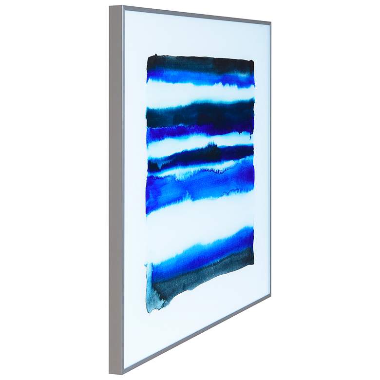 Image 3 Shorebreak Abstract A 24 inch Square Framed Printed Wall Art more views