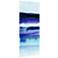 Shorebreak Abstract A 63"H Tempered Glass Graphic Wall Art