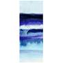 Shorebreak Abstract A 63"H Tempered Glass Graphic Wall Art in scene