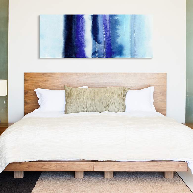 Image 7 Shorebreak Abstract A 63"H Tempered Glass Graphic Wall Art more views