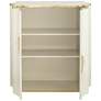 7_Shoreline 31 1/4" Wide Cream and Gold Wave Console Table more views