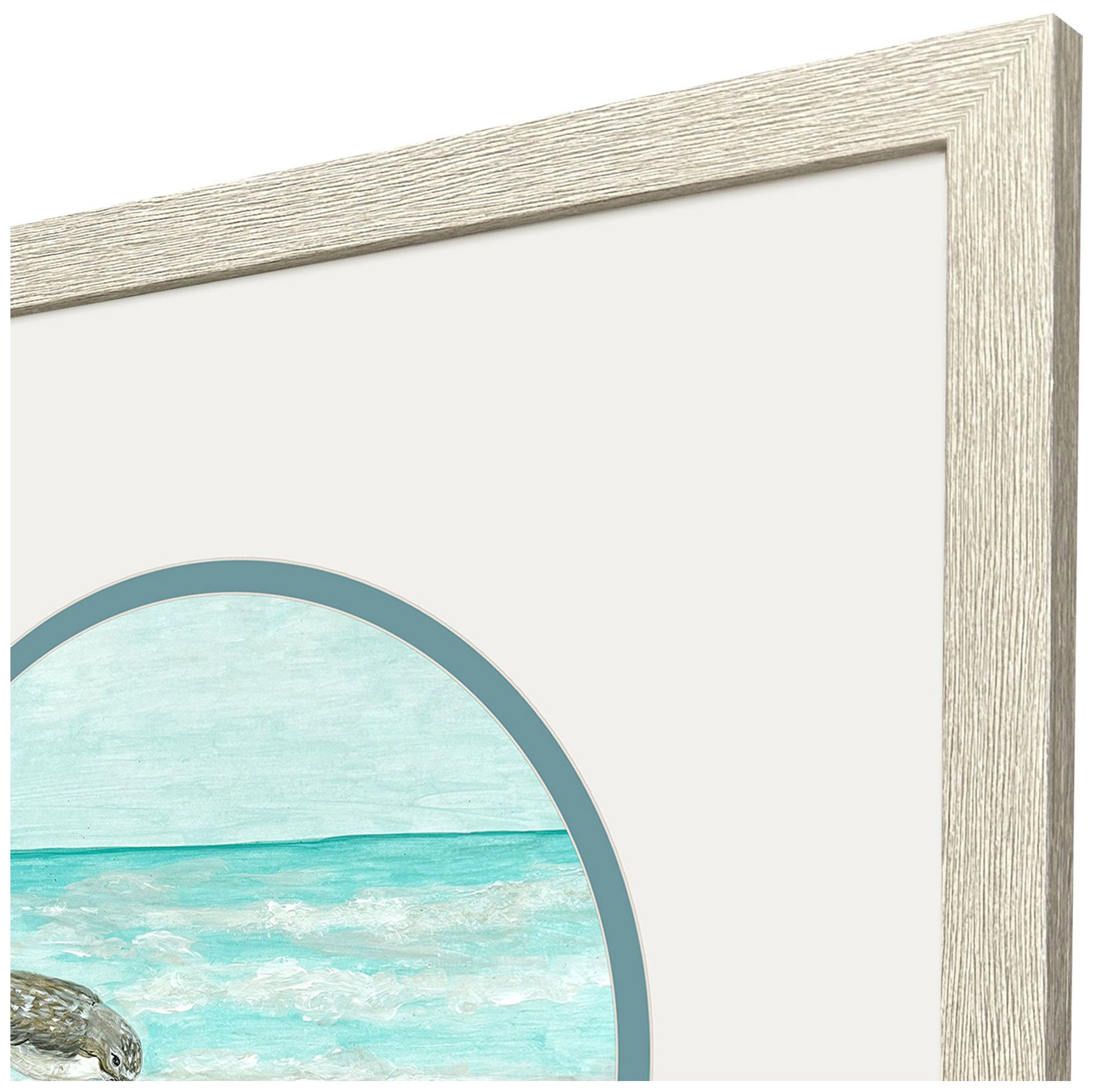 Image 3 Shoreline Duo 17"W x 17"H Framed Art Set of 2 more views