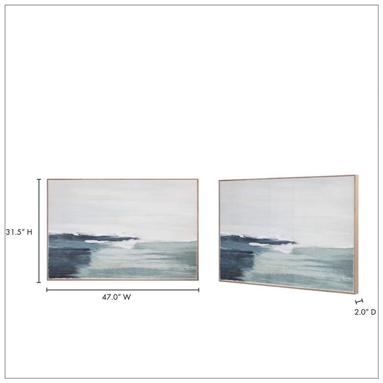 Image 6 Shoreline Framed Painting more views