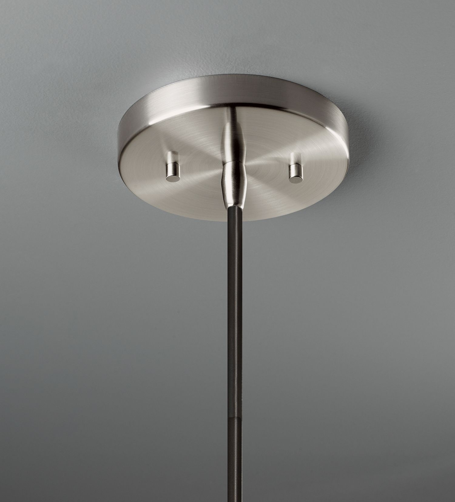 Short Hourglass Pendant - Gloss Grey-PB