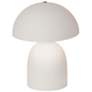 Short Kava 12" Tall Bisque Ceramic Table Lamp