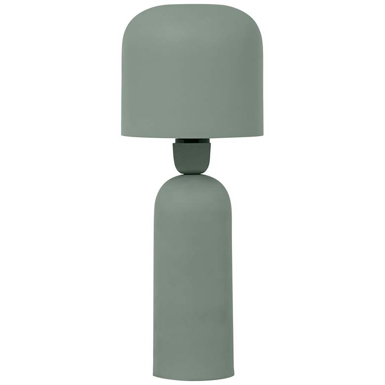 Image 1 Shroom 15 1/2" High Matte Green Accent Table Lamp