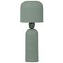 1_Shroom 15 1/2" High Matte Green Accent Table Lamp
